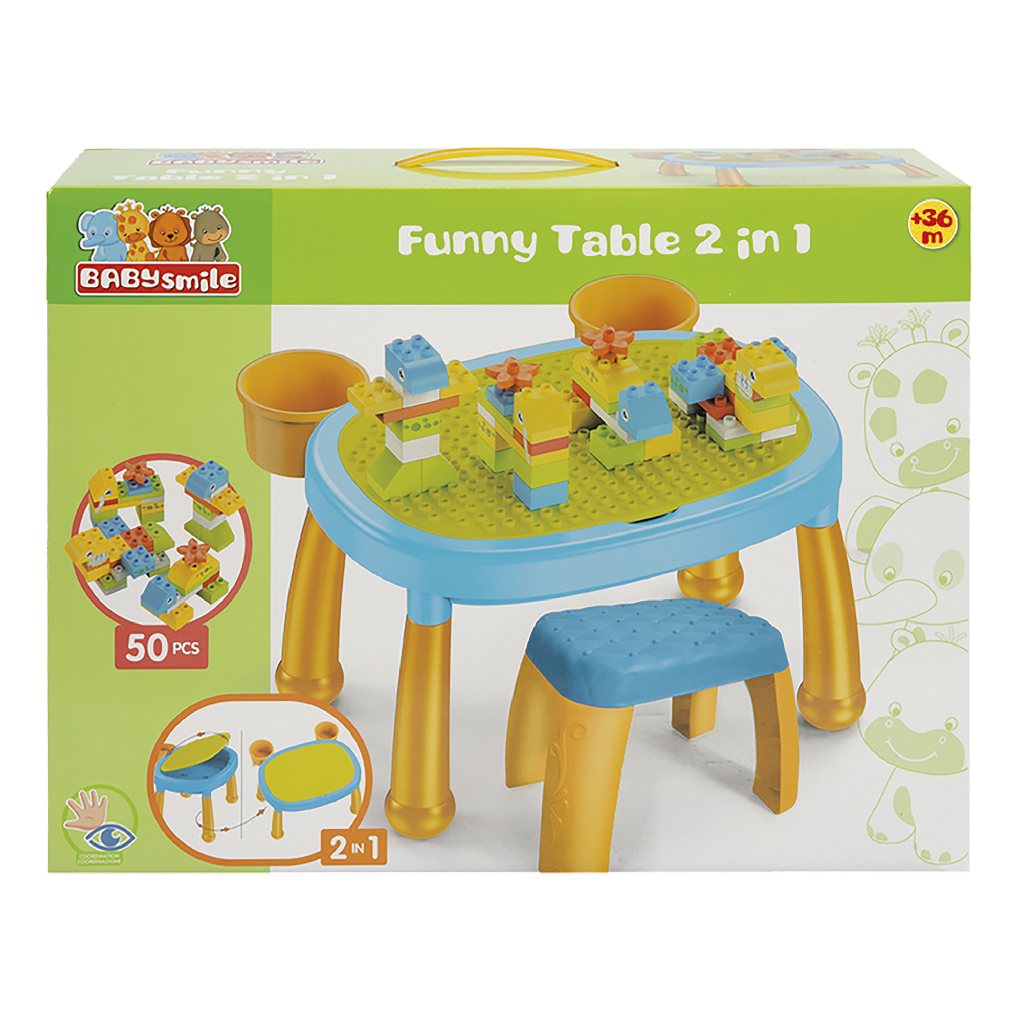 Funny table 2 in 1 - Baby Smile