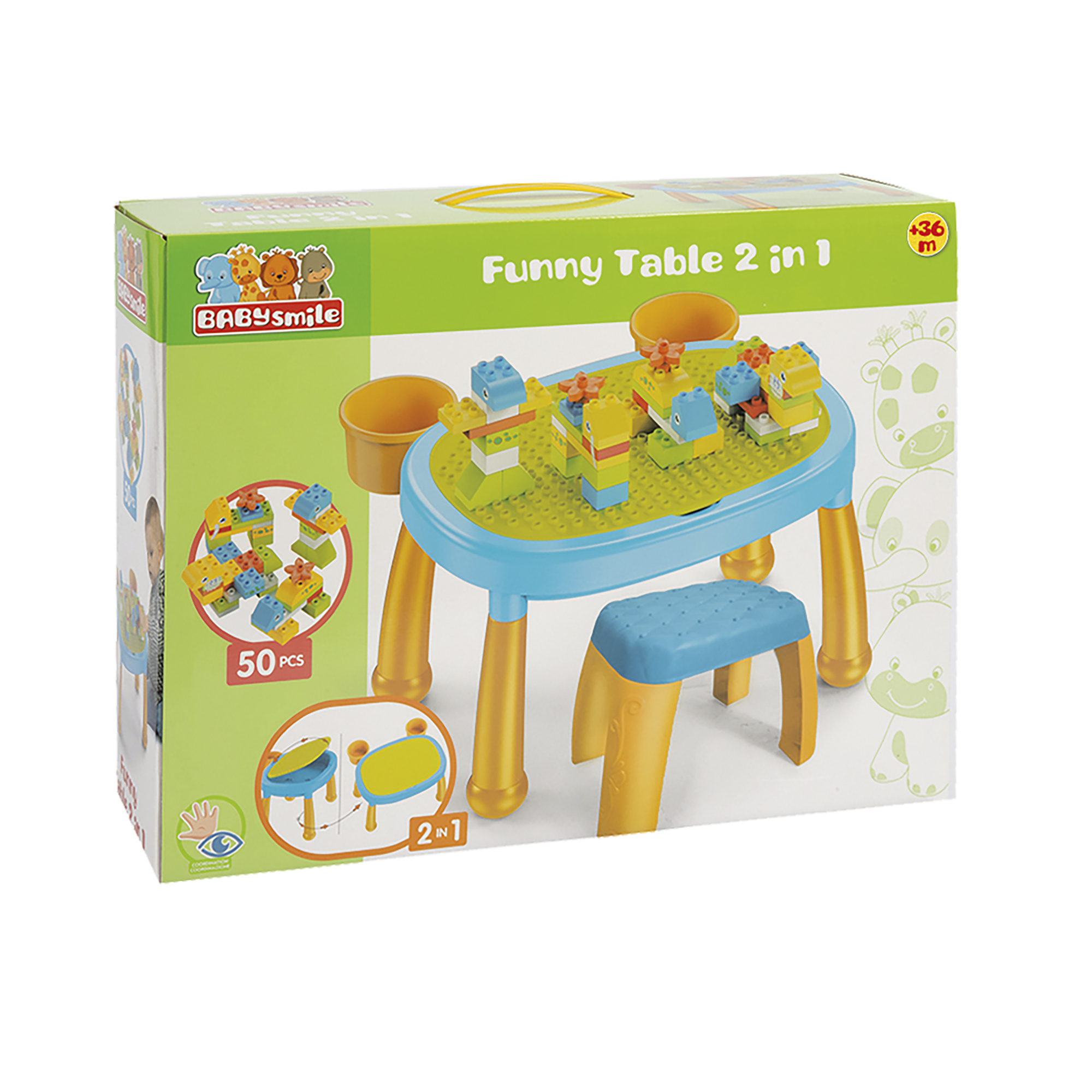 Funny table 2 in 1 - Baby Smile