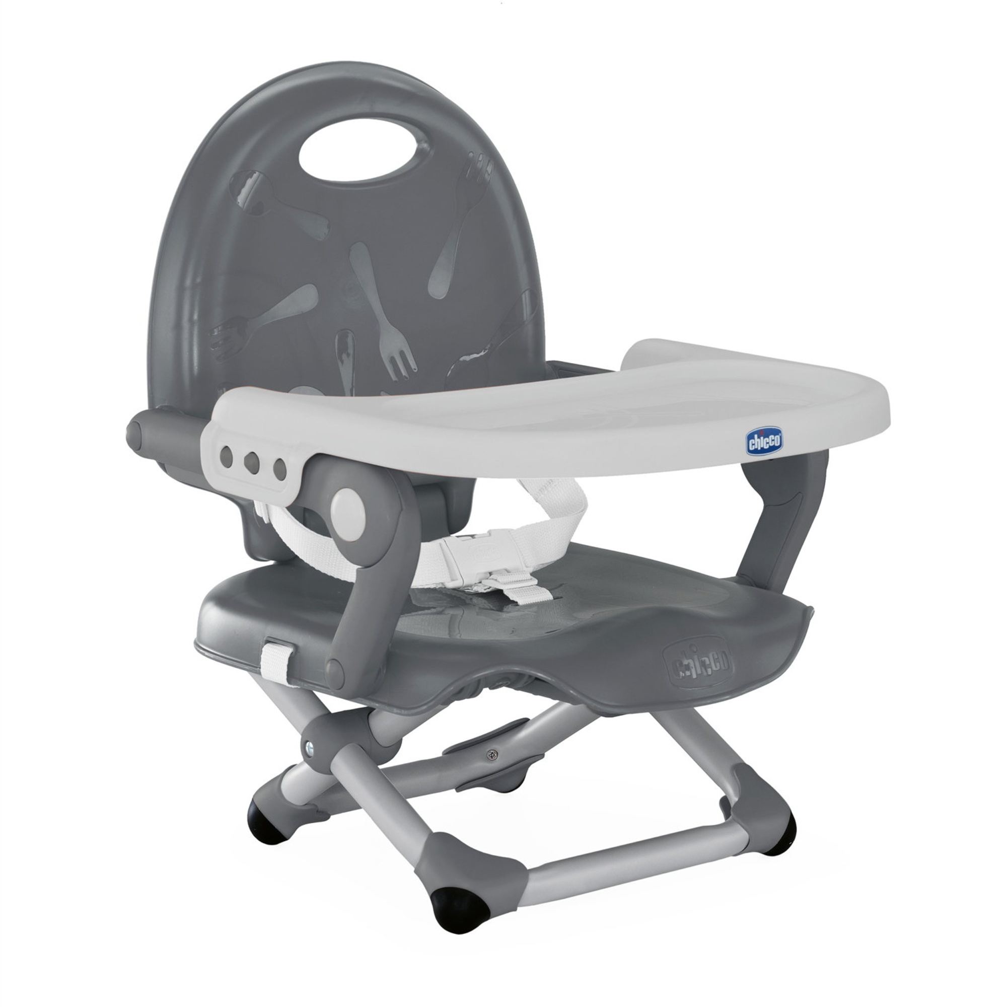 Rialzo sedia portatile pocket snack dark grey - chicco - Chicco