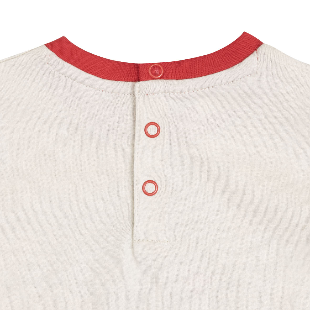 T-shirt bimbo rosso/ bianco leone - Mawi