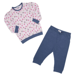 Pigiama bambina rosa/blu orsetti - Mawi