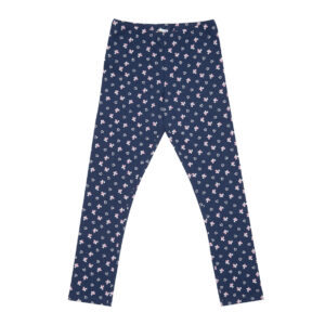 Legging stretch bimba blue stampato - Mawi