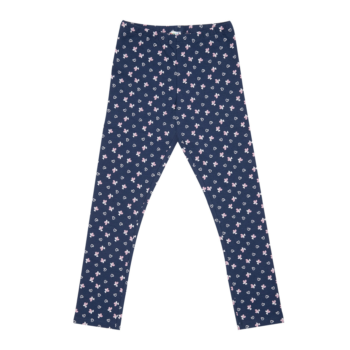 Legging stretch bimba blue stampato - Mawi