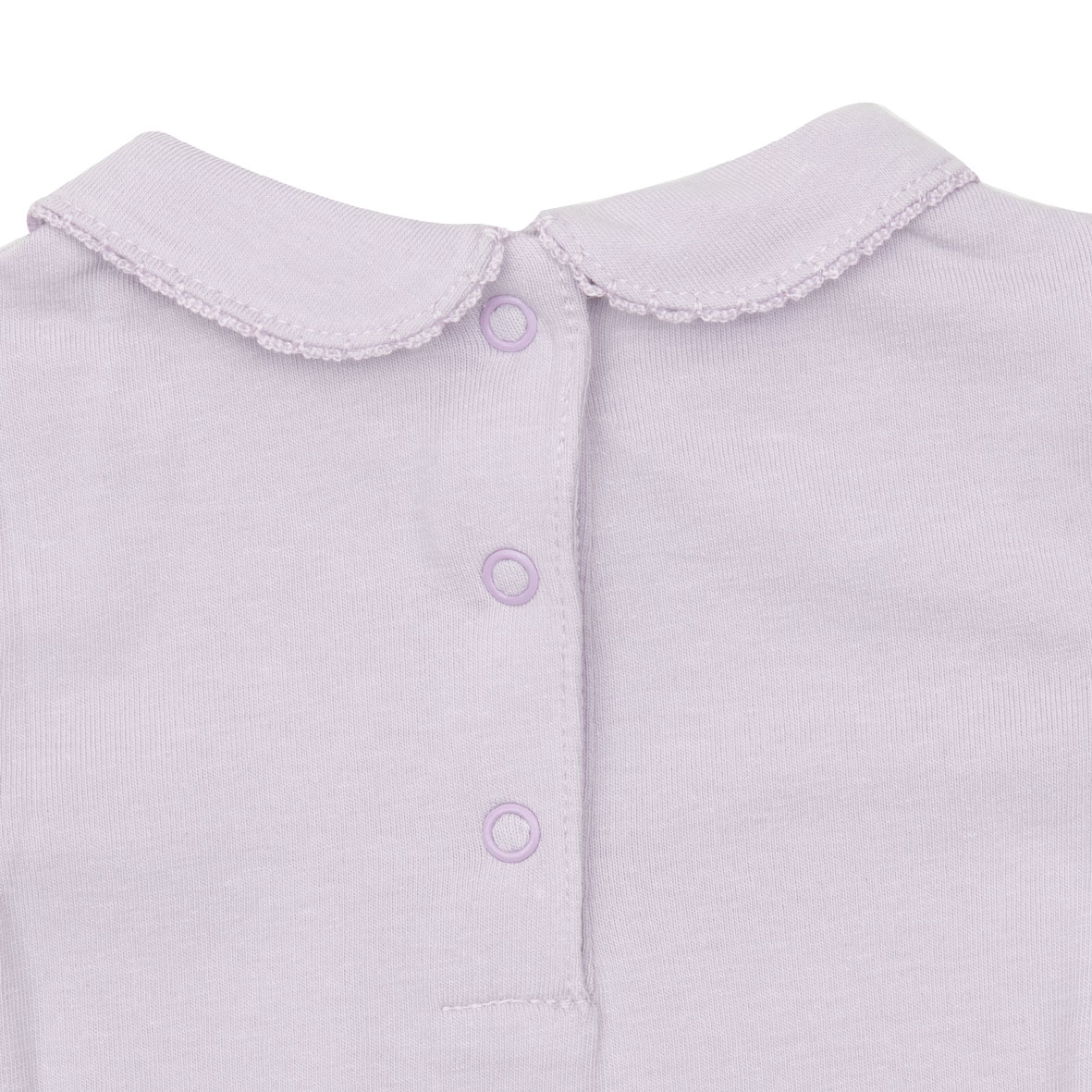 Body jersey stretch bimba lilla stampa piccola - Mawi