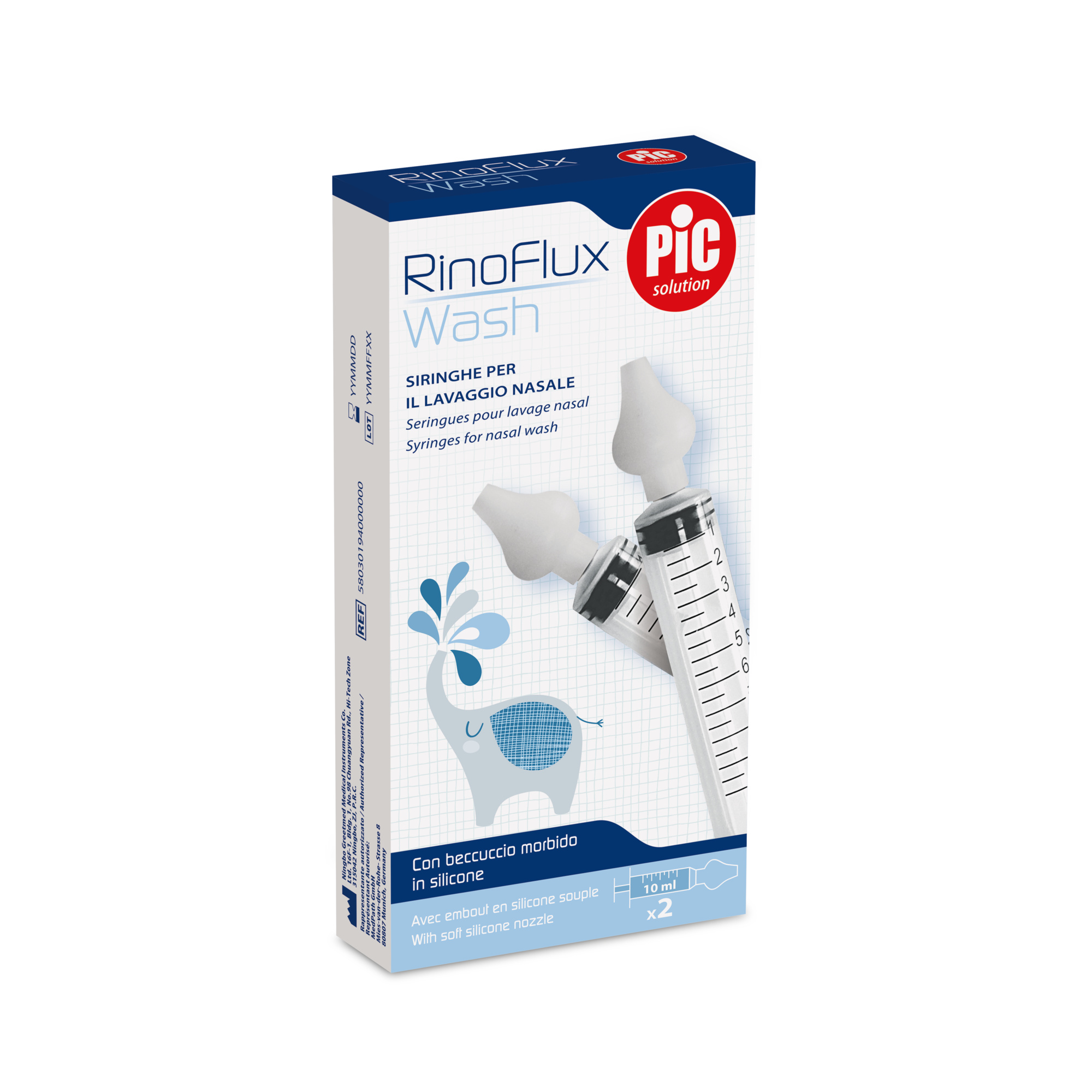 Siringhe nasali rinoflux wash x2 - pic - Pic
