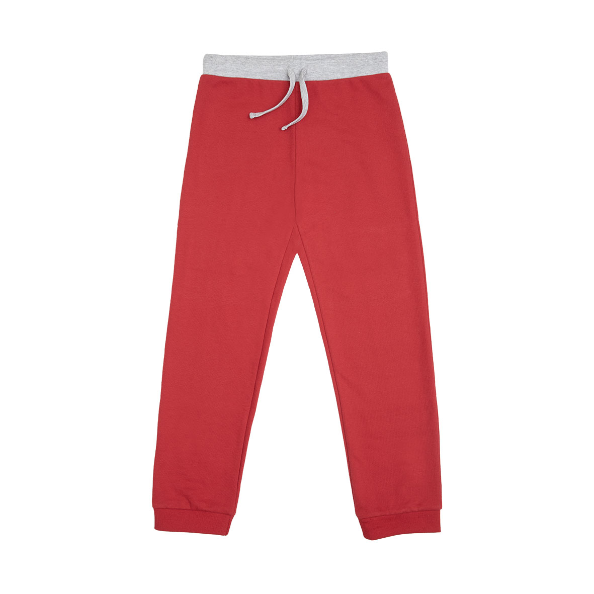 Pantalone bambino french terry rosso - Mawi