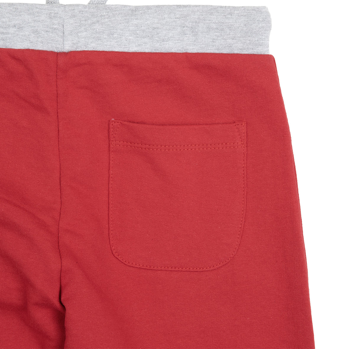 Pantalone bambino french terry rosso - Mawi