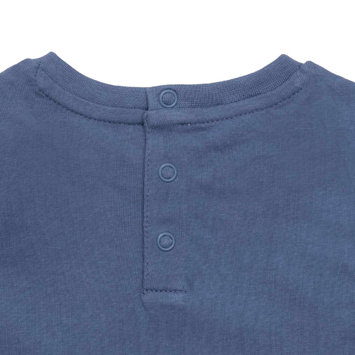 Maglia jersey bimbo blu stampata doppia manica - Mawi