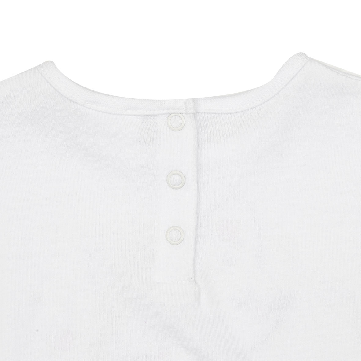 Maglia bianca bimba con stampa - Mawi