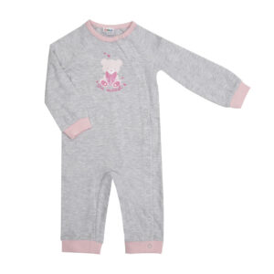 Pigiama intero bimba grigio orsetto - Mawi