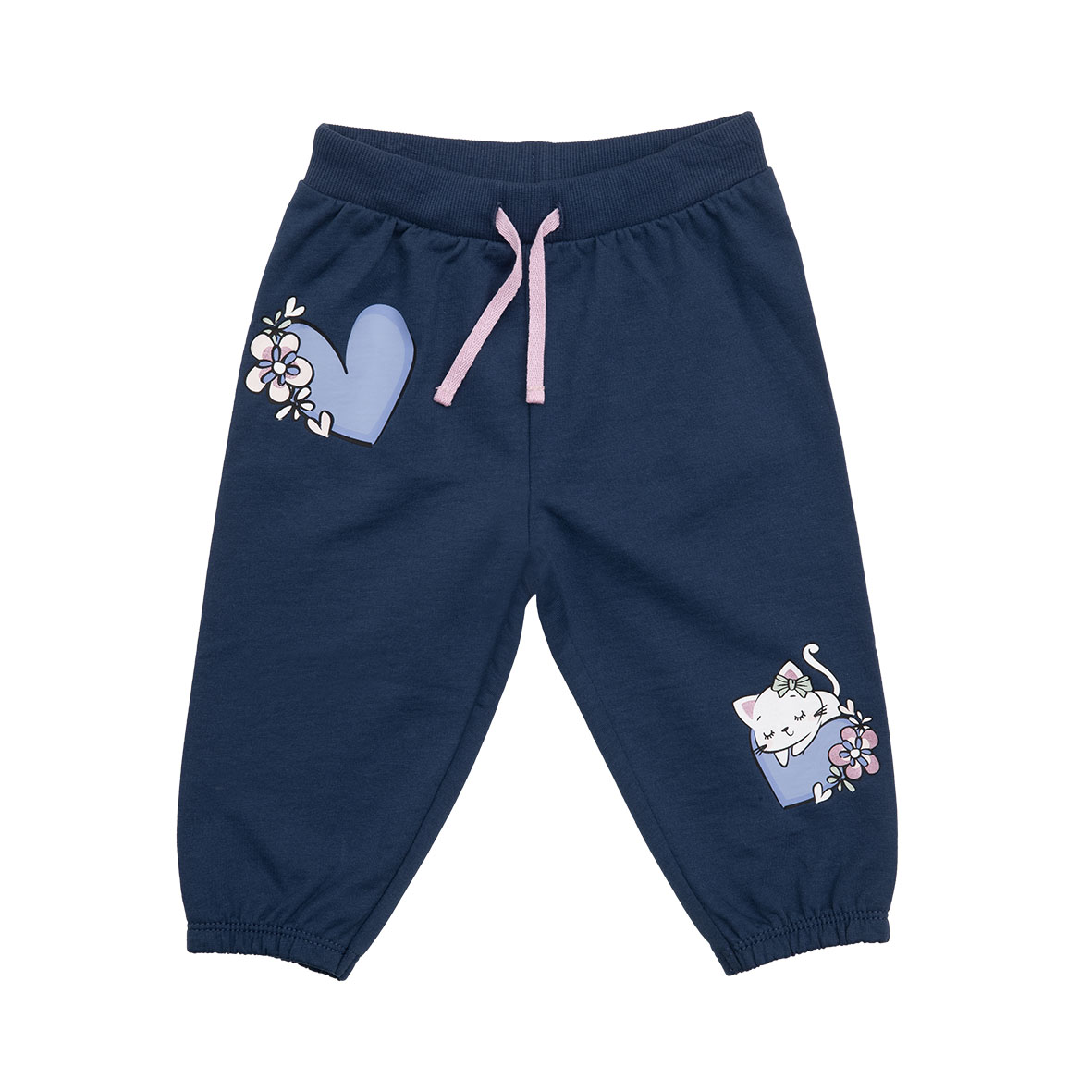 Pantalone bimba blue stampato - Mawi