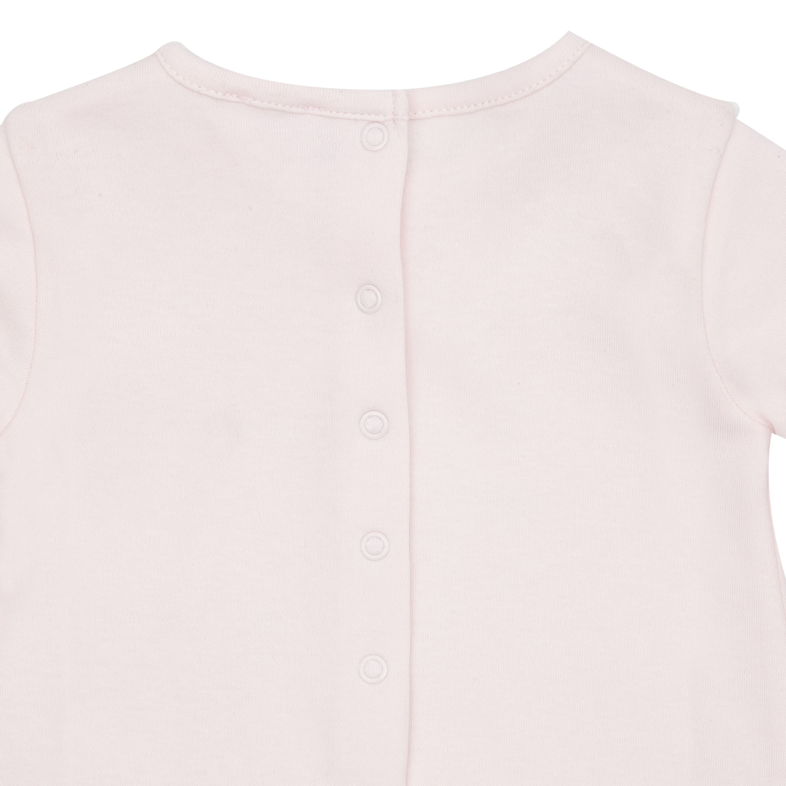 Tenera tutina interlock bimba rosa stampata - Mawi