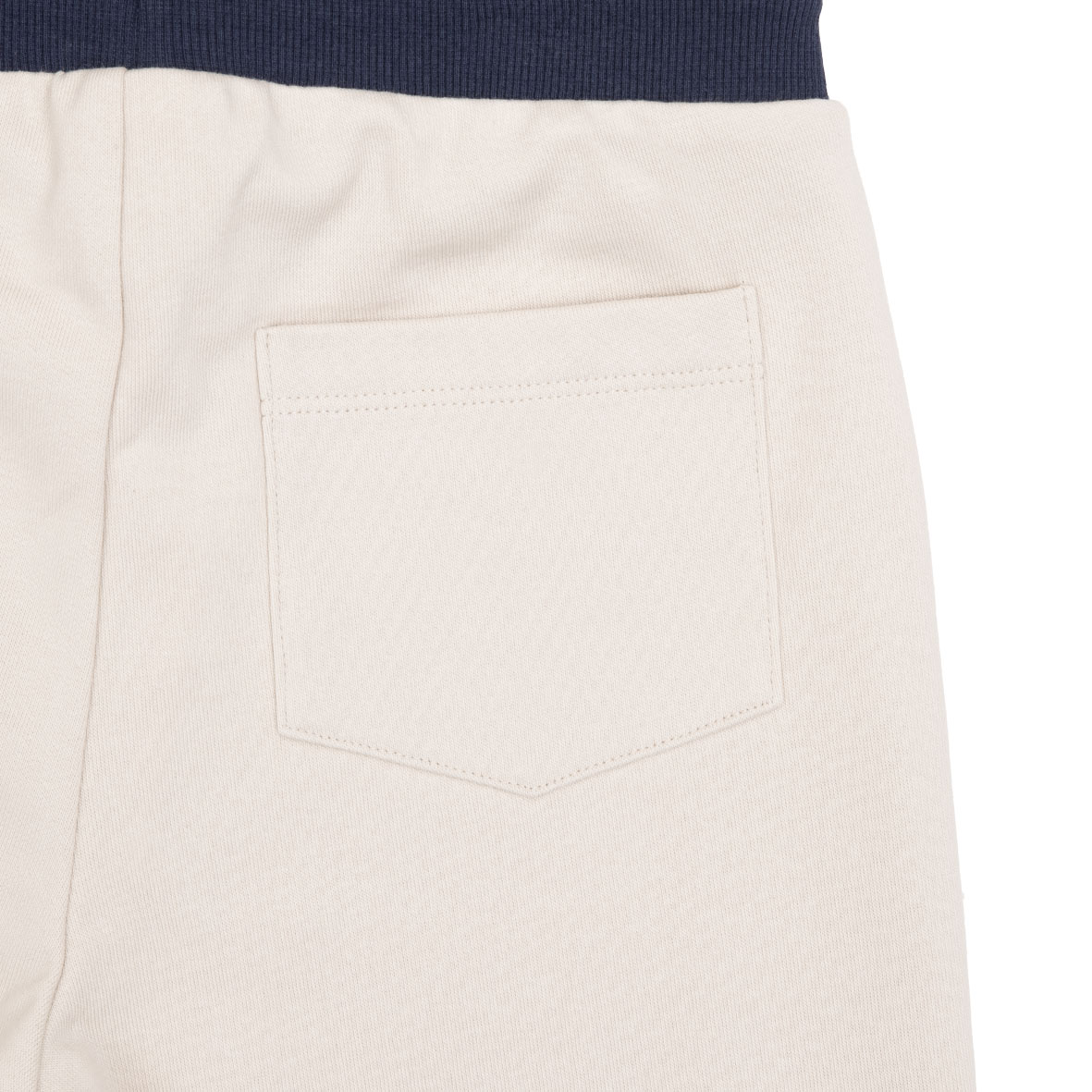Pantalone beige con stampa ginocchia - Mawi