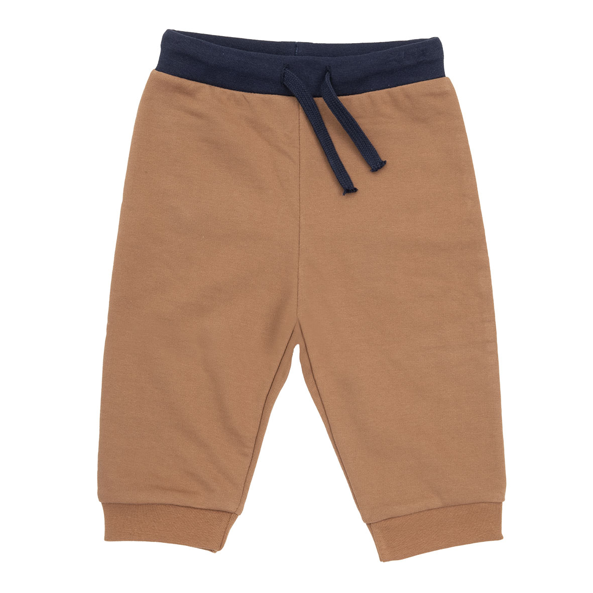 Pantalone french terry bimbo marrone - Mawi