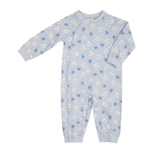 Pigiama intero azzurro bimbo orsi allover - Mawi