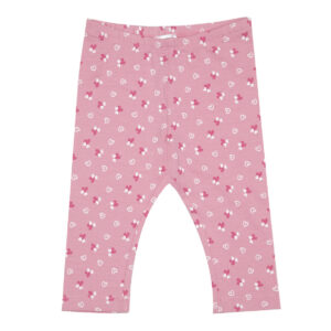 Legging stretch bimba rosa stampati - Mawi