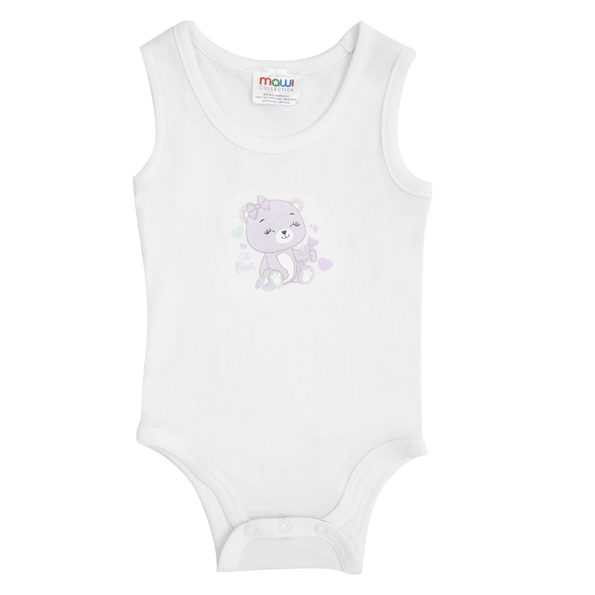 Body spalla larga bimba orsetto - Mawi