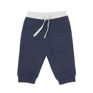 Pantalone felpato french terry bimbo blue - Mawi