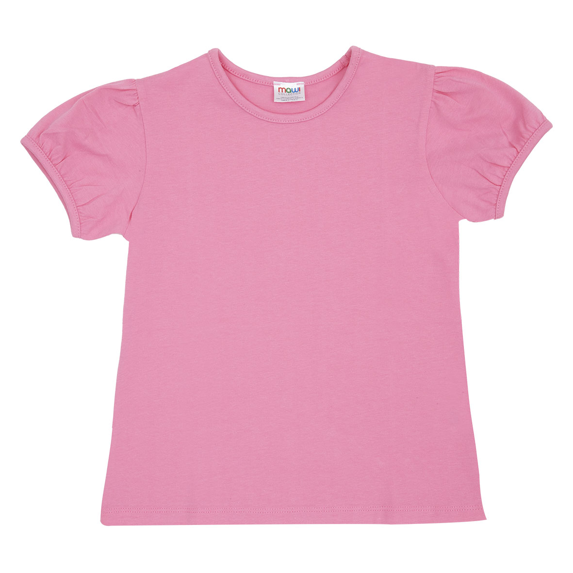 T-shirt basic bimba rosa - Mawi