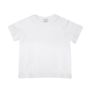 T-shirt jersey bimbo bianca - Mawi