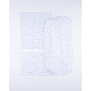 Completo 3 pezzi maxi culla giordani outline grigio - giordani - Giordani