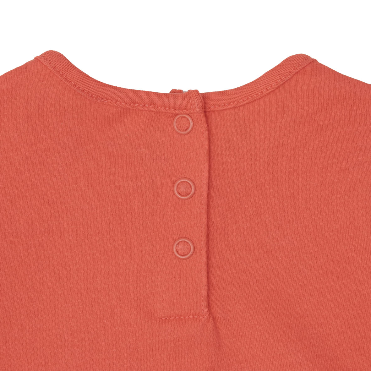 T-shirt basic bimba corallo - Mawi