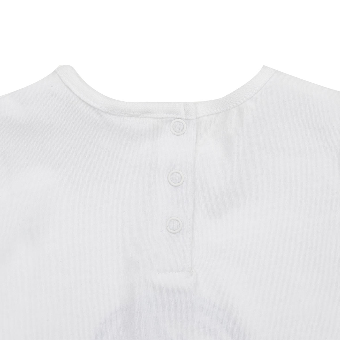 T-shirt jersey bimba bianca stampa bimba - Mawi