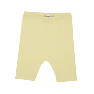 Legging 3/4 jersey basic bimba giallo - Mawi