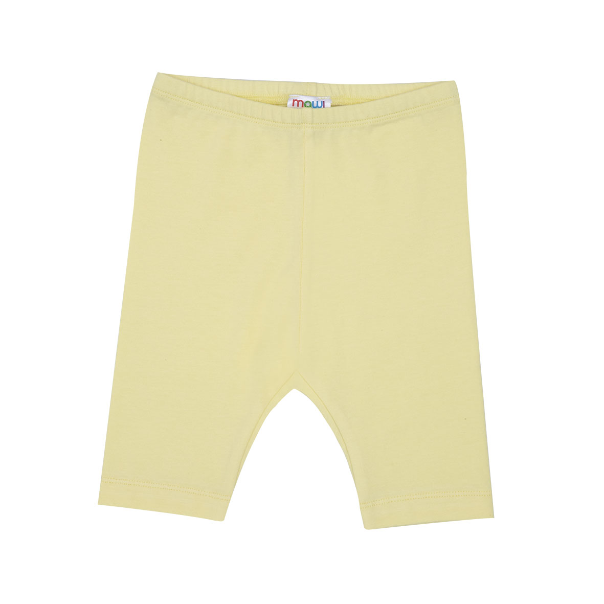 Legging 3/4 jersey basic bimba giallo - Mawi